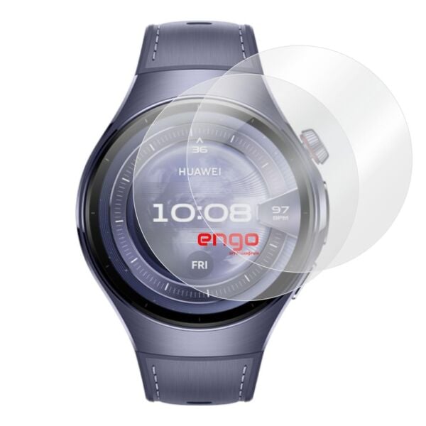 Huawei Watch GT 5 LTE 46 mm Şeffaf TPU Ekran Koruyucu 2'li