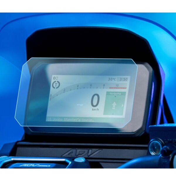 Honda X-ADV Ekran Koruyucu 5 inç 2025 9H Parlak Nano Şeffaf