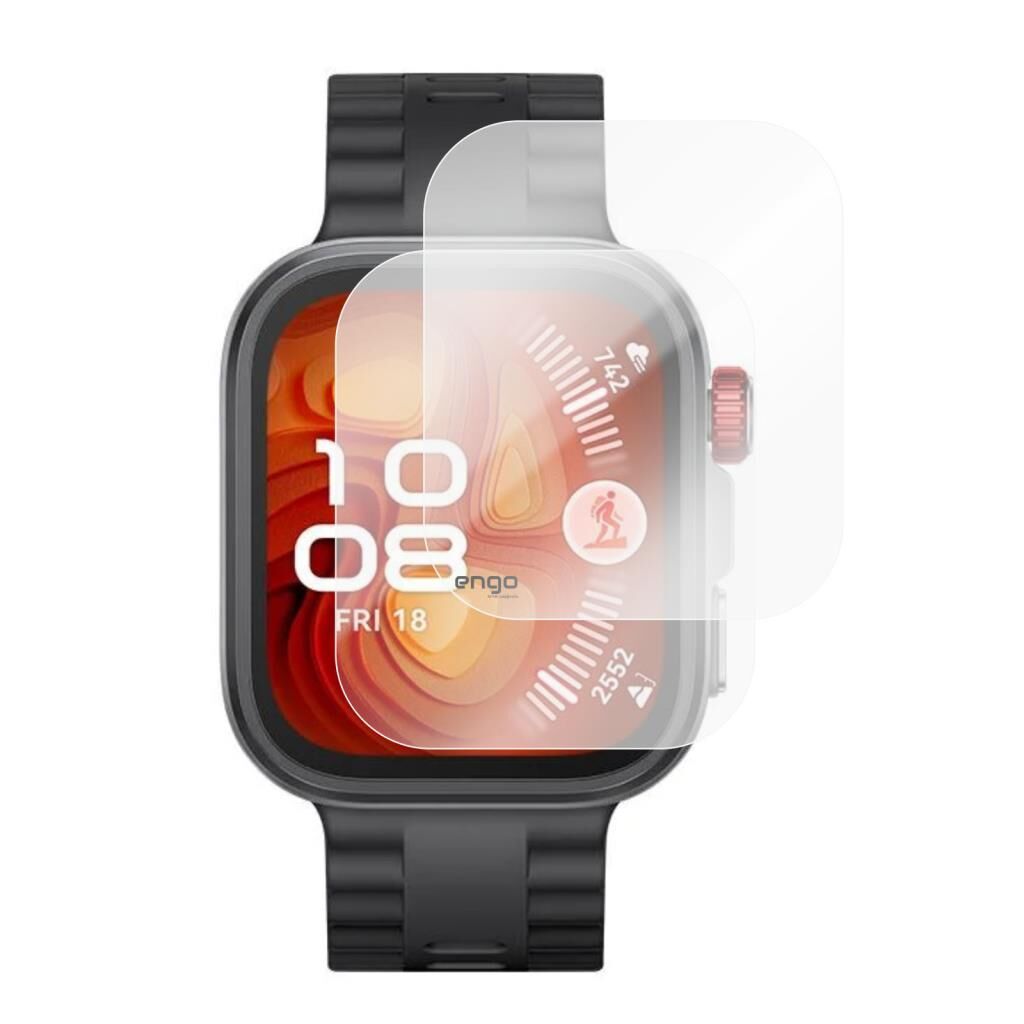 Huawei Watch Fit 4 Pro Ekran Koruyucu Parlak TPU 2'li Şeffaf