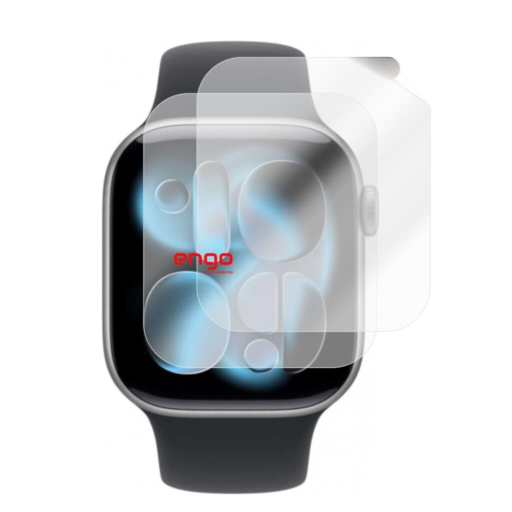 Apple Watch Series 11 42mm TPU Ekran Koruyucu 2'li Şeffaf