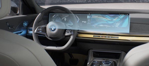 BMW i7 Ekran Koruyucu Şeffaf Nano Tam Kaplama Tek Parça