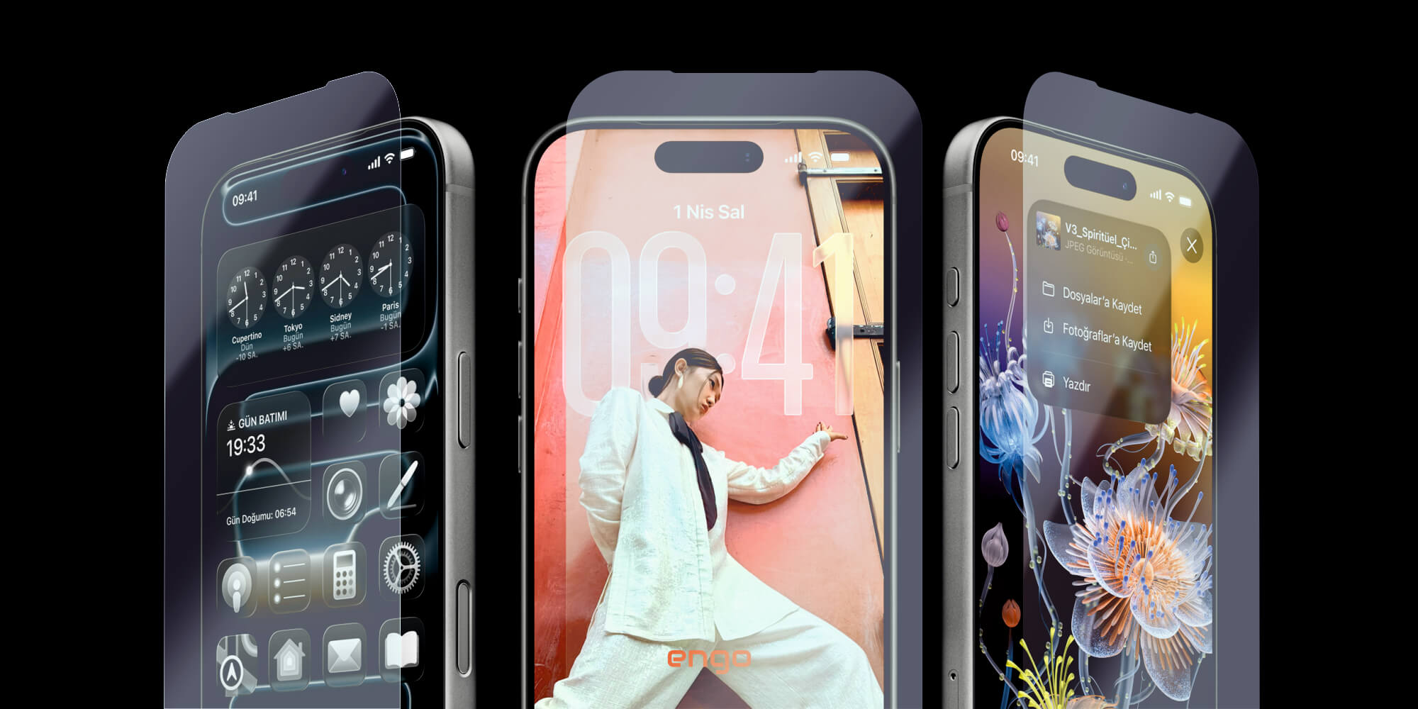 Engo Apple iPhone 17 Pro Ekran Koruyucu