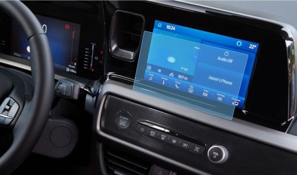 Ford Transıt Courıer 8 inç Multimedya Ekran Koruyucu Şeffaf