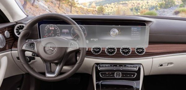 Mercedes EQC 400 Mat Ekran Koruyucu Multimedya Djital Ekran