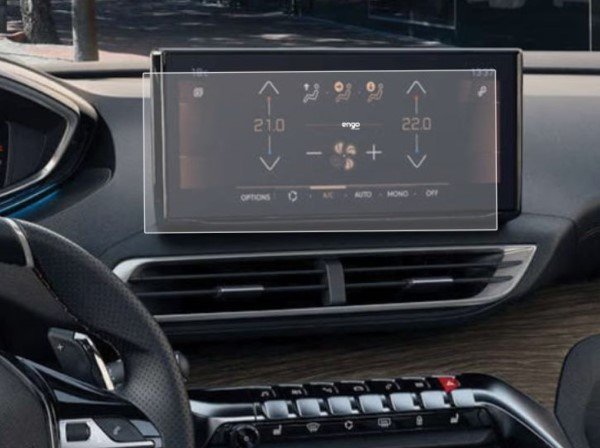 Peugeot 5008 10 inç Mat Ekran Koruyucu Multimedya Şeffaf 