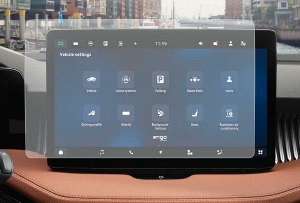 Skoda Kodiaq 13 inç Mat Ekran Koruyucu Multimedya Şeffaf