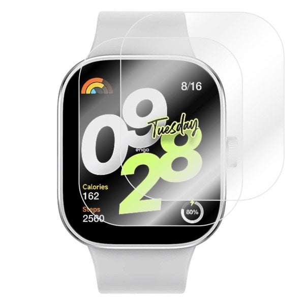 Xiaomi Redmi Watch 4 Ekran Koruyucu TPU Film Şeffaf 2 Adet