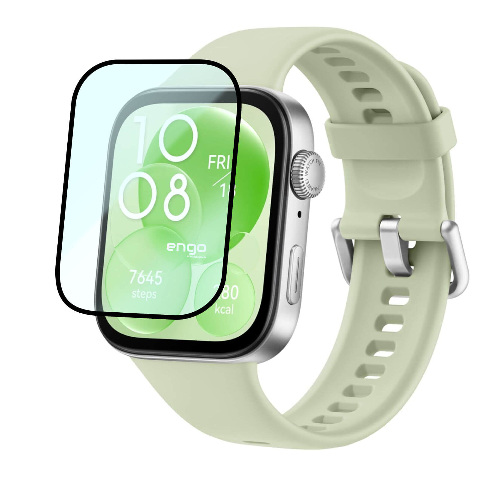 Huawei Watch Fit 3 Ekran Koruyucu Flexible Tam Kaplama Engo