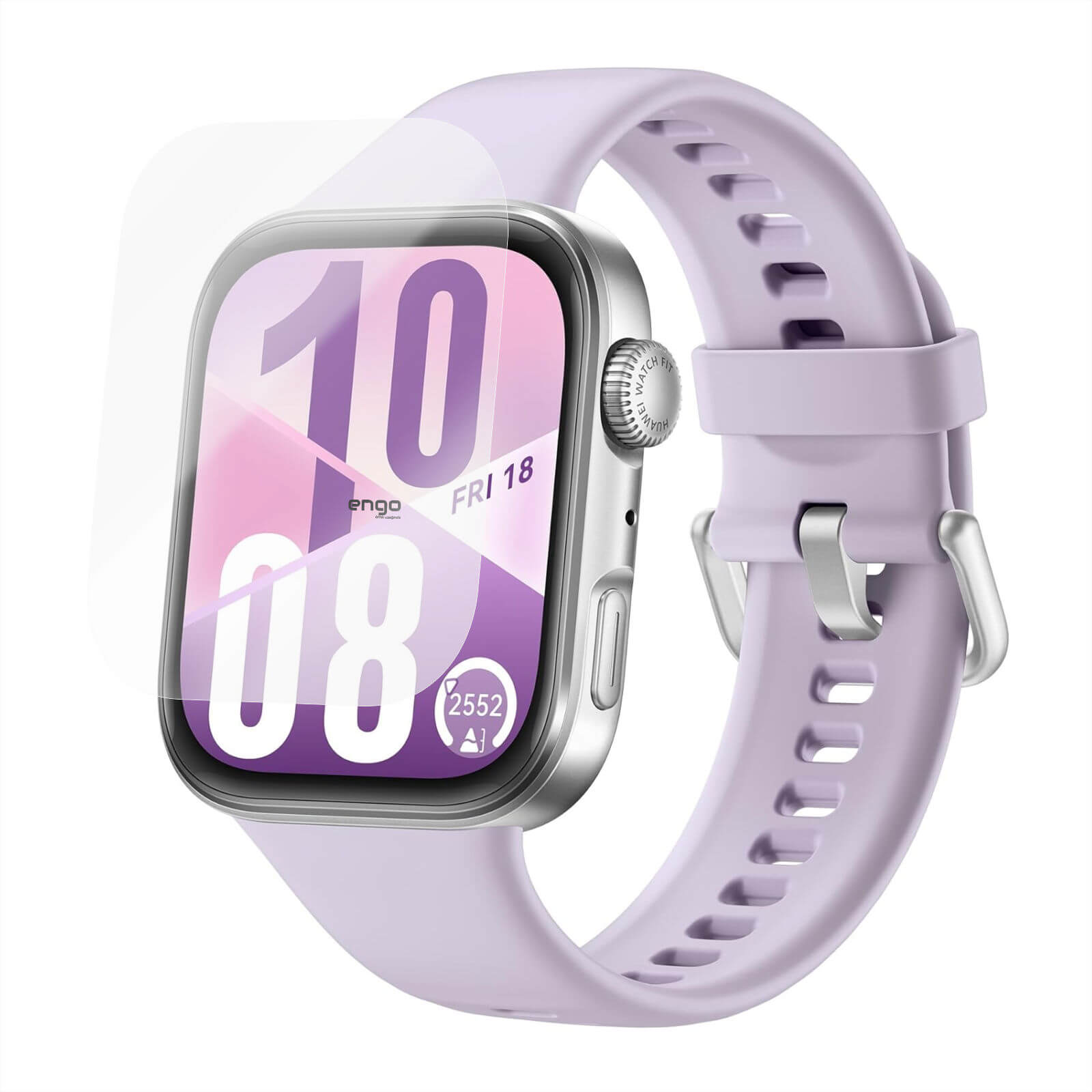 Huawei Watch Fit 4 Ekran Koruyucu Parlak TPU 2li Şeffaf Engo