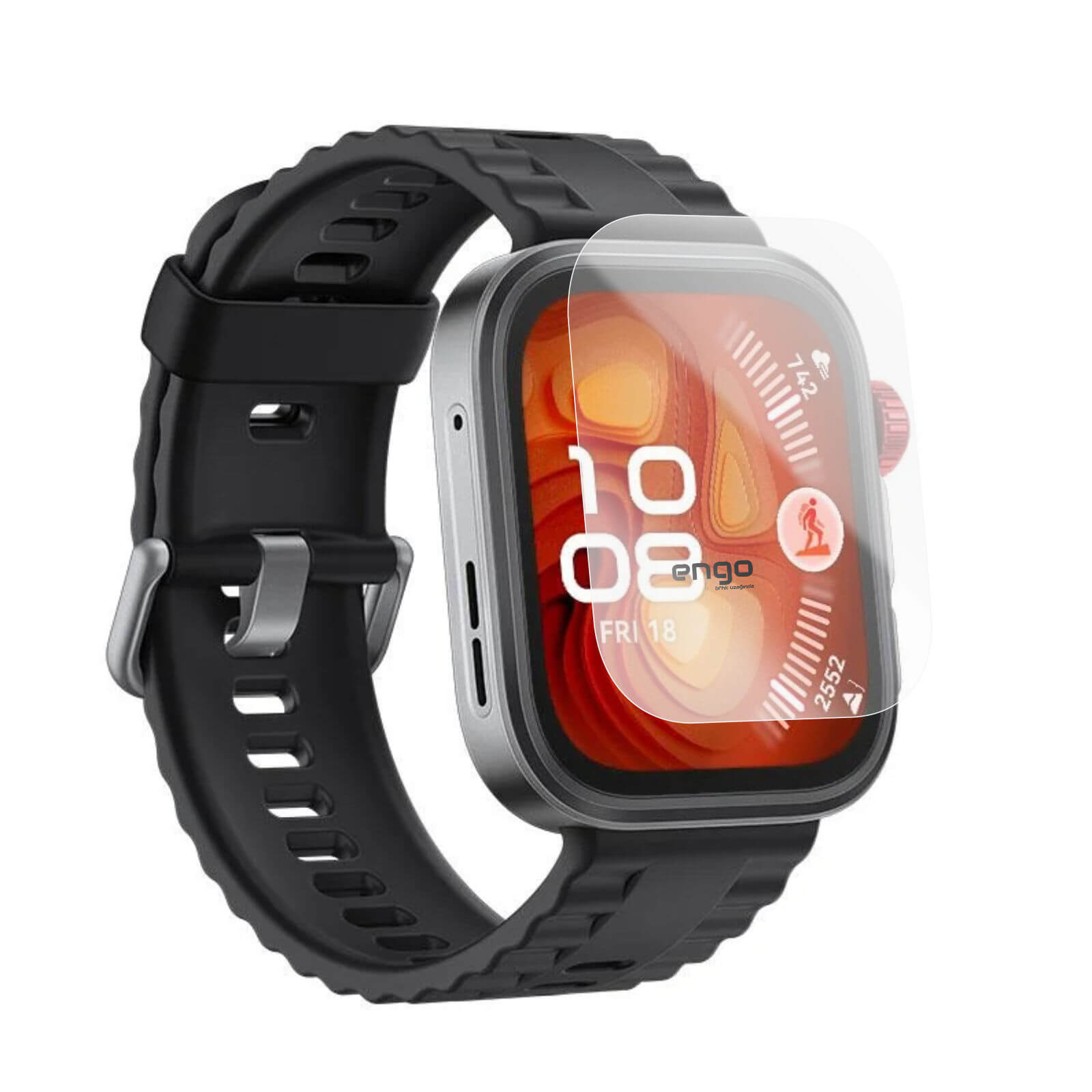 Huawei Watch Fit 4 Pro Ekran Koruyucu Parlak TPU 2li Engo