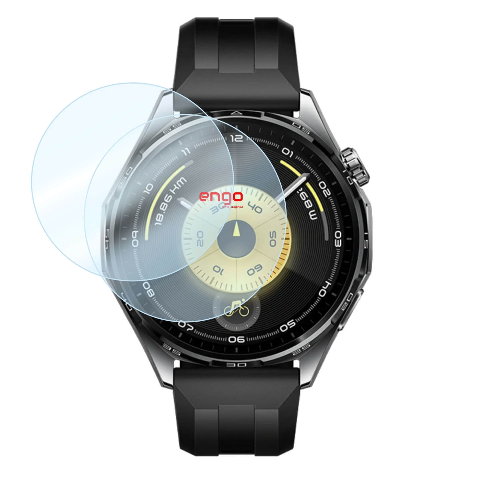 Huawei Watch GT 6 46mm Ekran Koruyucu Şeffaf Nano 2’li Set