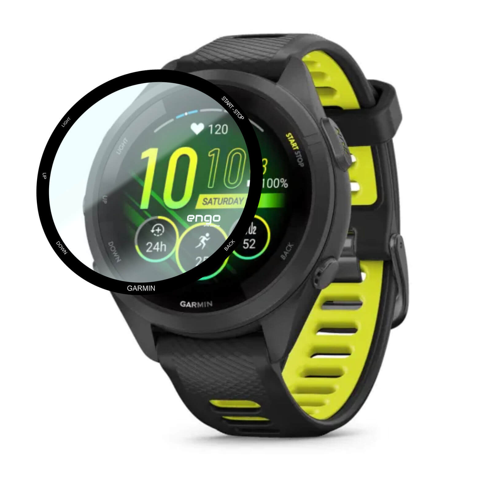 Engo Garmin Forerunner 265S 42mm Ekran Koruyucu Flexible Tam Kaplama