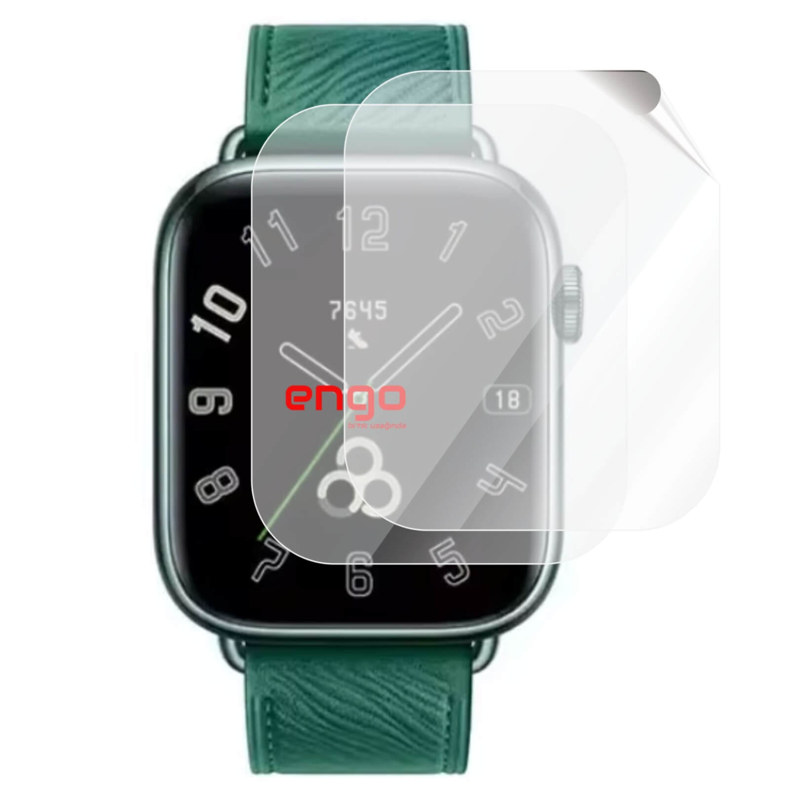 Honor Watch 5 Ekran Koruyucu TPU Film Şeffaf 2 Adet