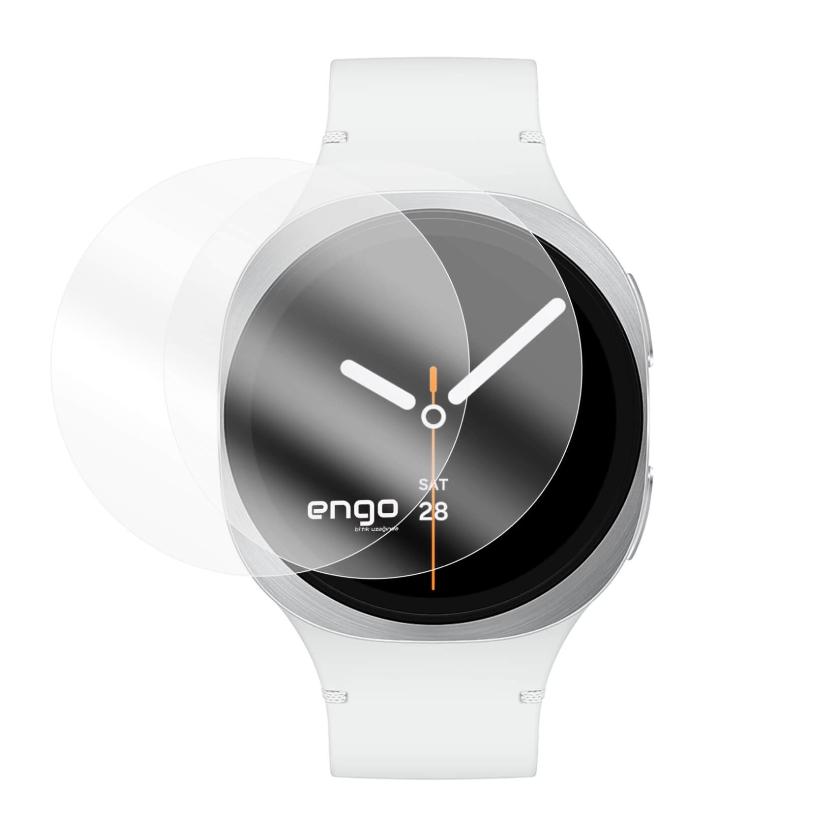 Samsung Galaxy Watch 8 40 mm Ekran Koruyucu TPU Şeffaf 2'li