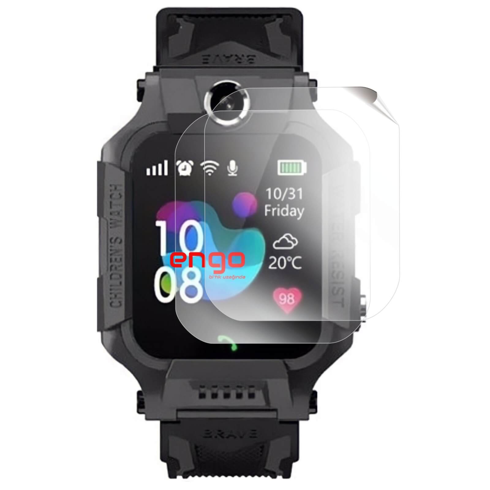 Smartberry GK01 Ekran Koruyucu TPU Şeffaf Film 2 Adet