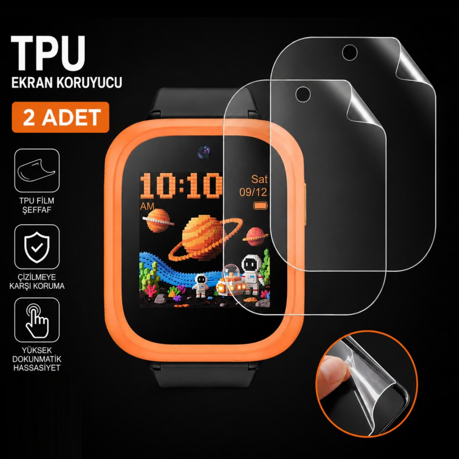 TCL Kids Watch K5 Ekran Koruyucu TPU
