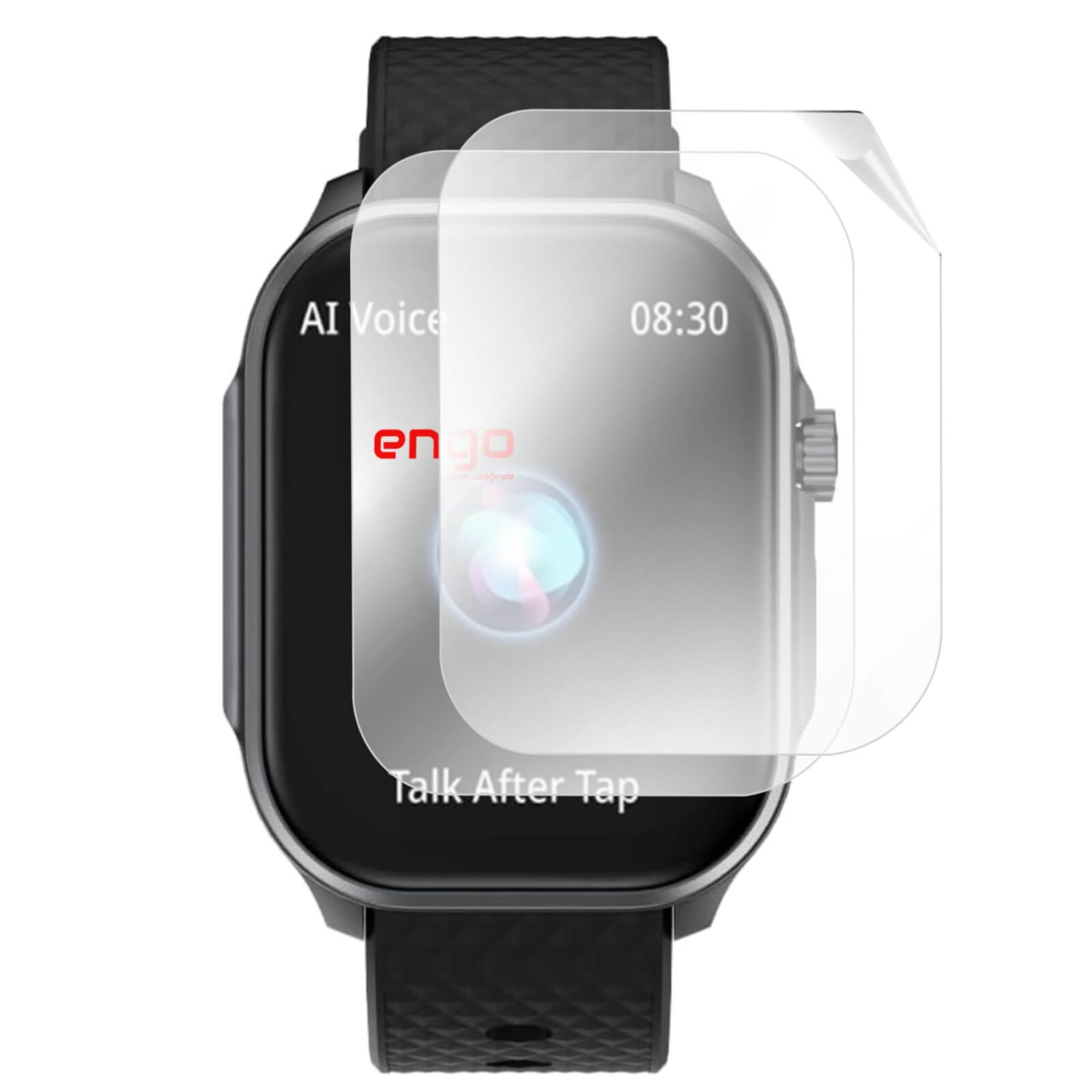 Tecno Watch 3 Active Ekran Koruyucu TPU 2'li Şeffaf