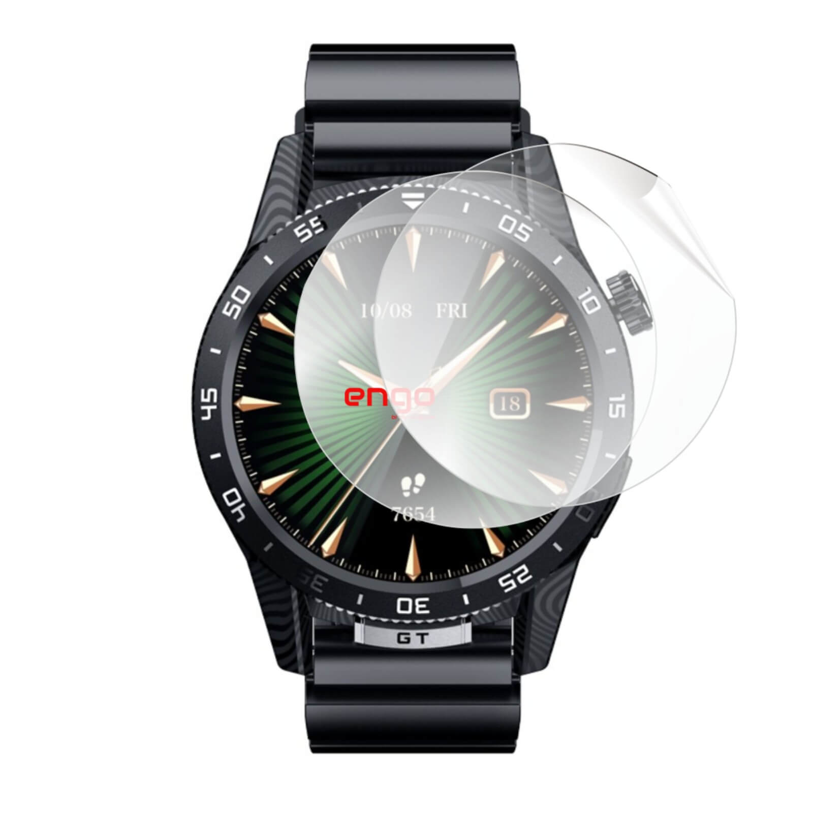 Tecno Watch GT Ekran Koruyucu TPU Şeffaf 2'li Set