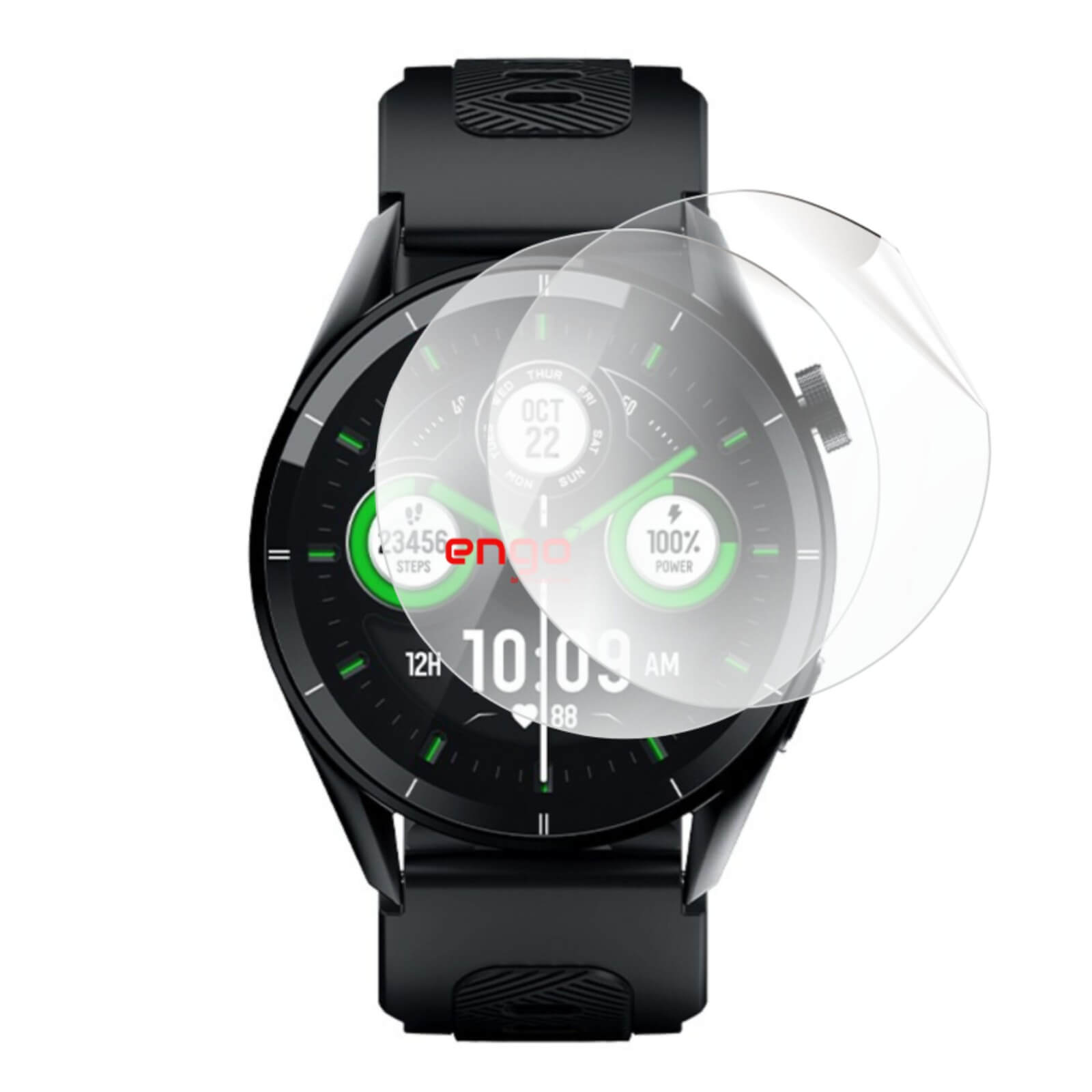 Tecno Watch Pro 3 Ekran Koruyucu TPU 2'li Şeffaf