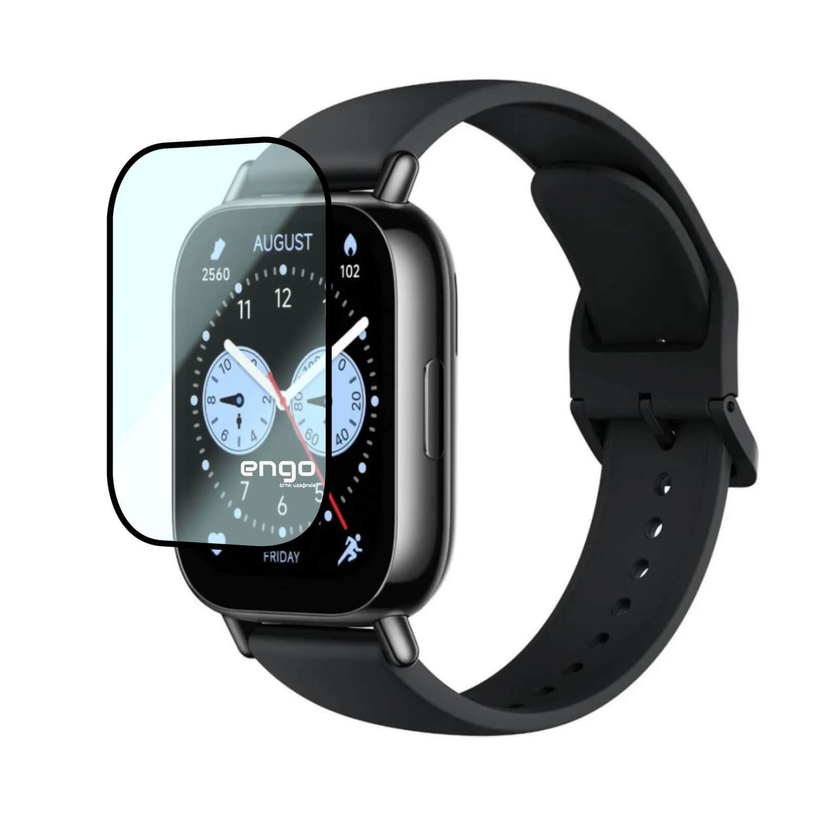Xiaomi Redmi Watch 5 Lite Ekran Koruyucu Flexible Tam Kaplama engo