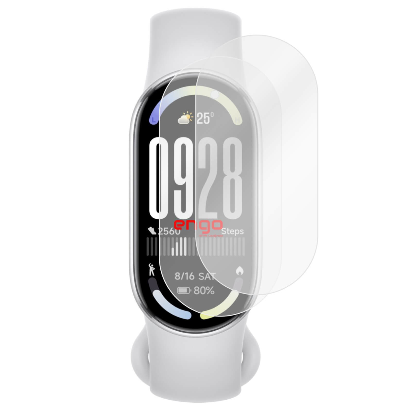 Xiaomi Smart Band 10 Ekran Koruyucu Şeffaf TPU 2'li Set