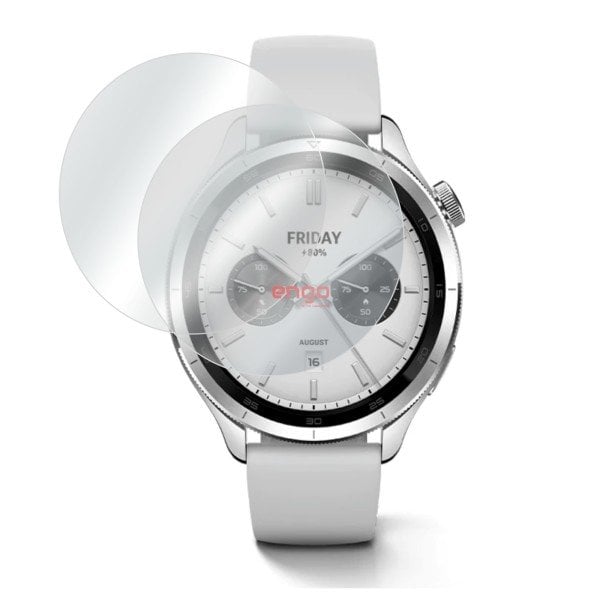 Xiaomi Watch S4 Mat Ekran Koruyucu TPU Film Şeffaf 2 Adet3