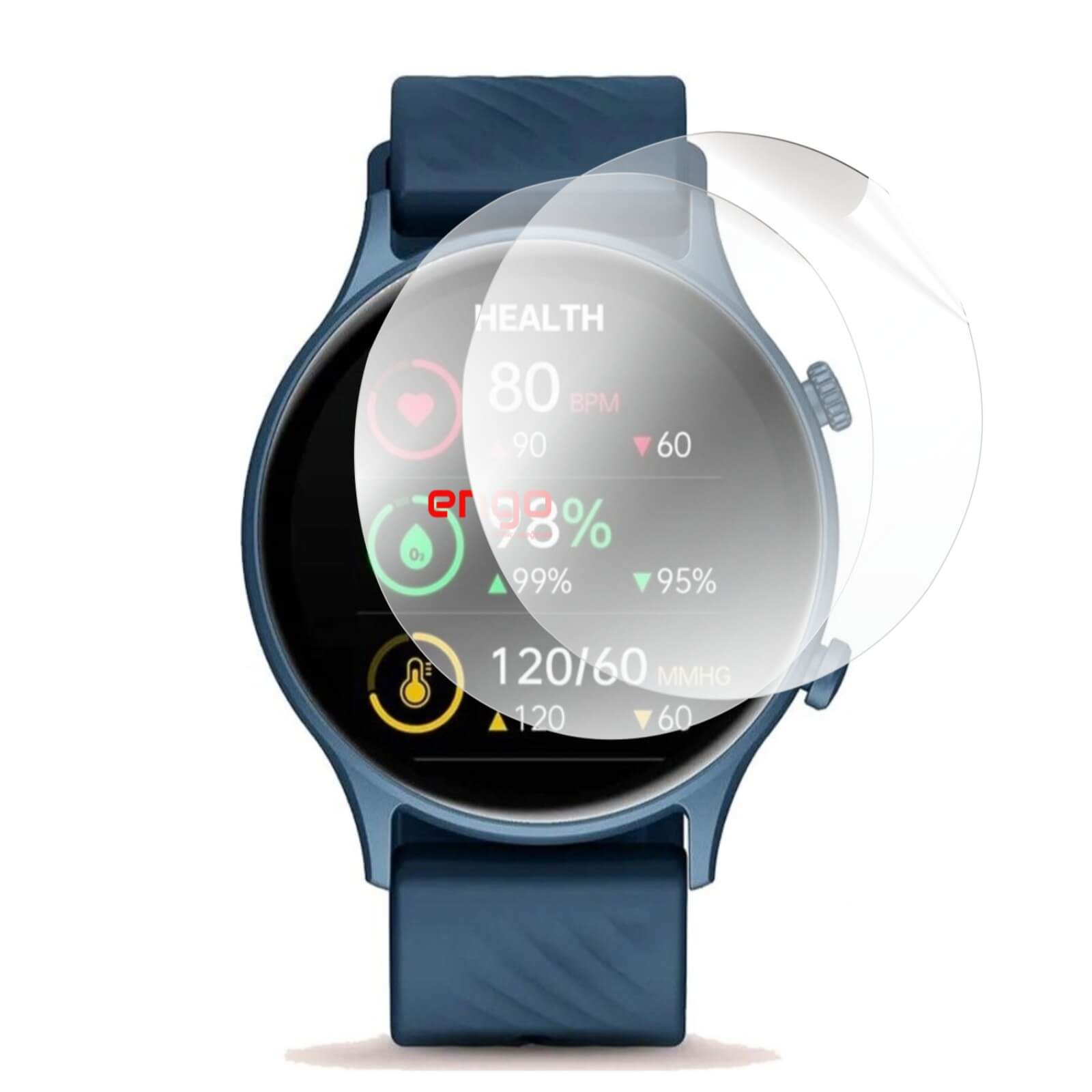 Zeblaze Btalk 2 Lite Ekran Koruyucu TPU Şeffaf Film 2 Adet