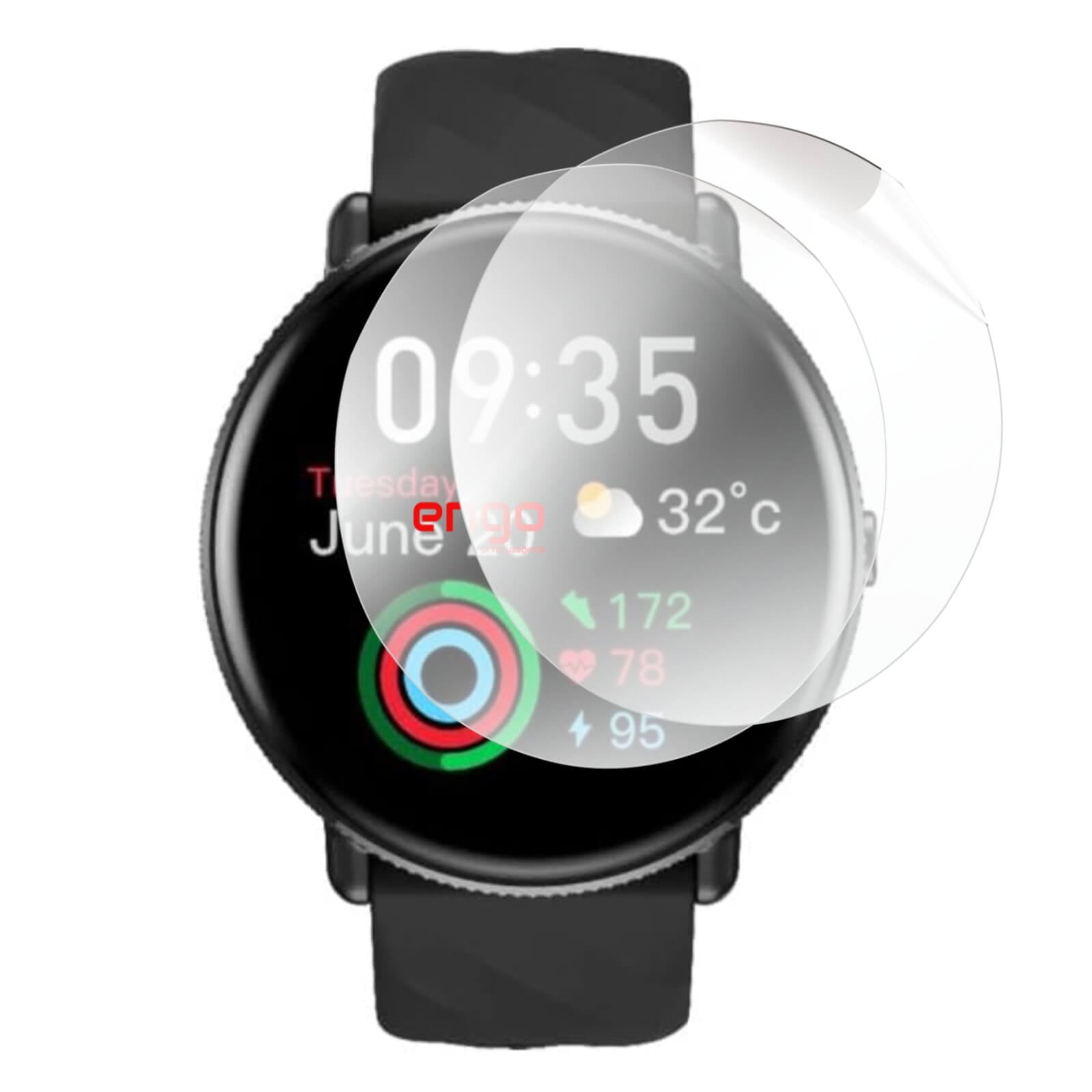 Zeblaze GTR 3 Pro Ekran Koruyucu TPU Şeffaf Film 2 Adet