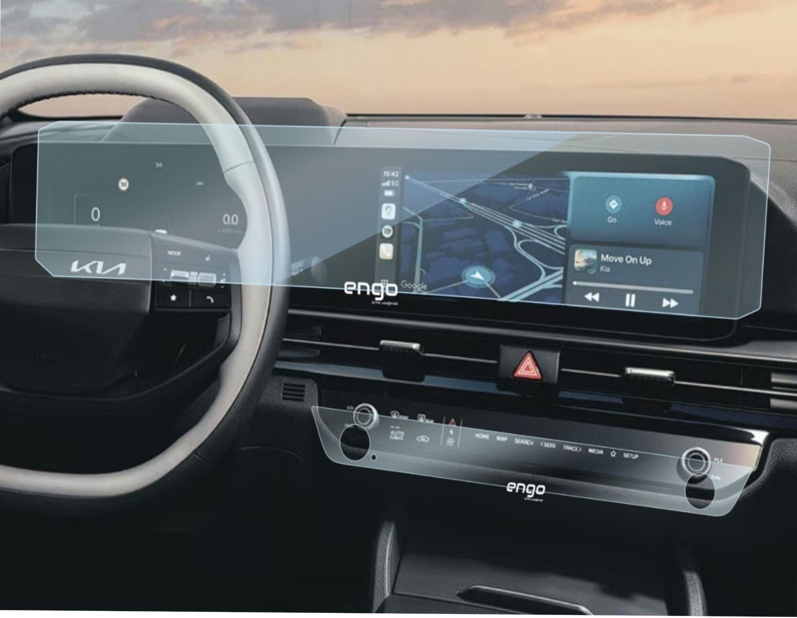 Kia Spoartage 12.3 inç Ekran Koruyucu Multimedya Gösterge