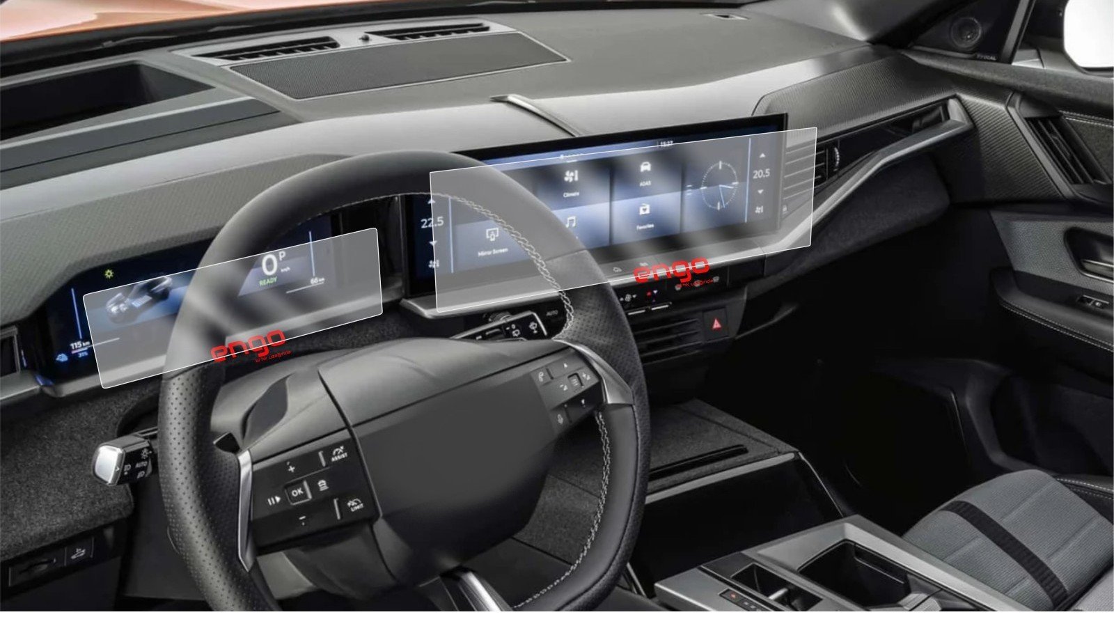 Opel Grandland Mat Ekran Koruyucu Multimedya ve Gösterge
