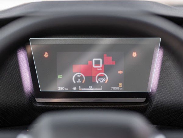Citroen E-C4 X 5 inç Mat Ekran Koruyucu Dijital Gösterge