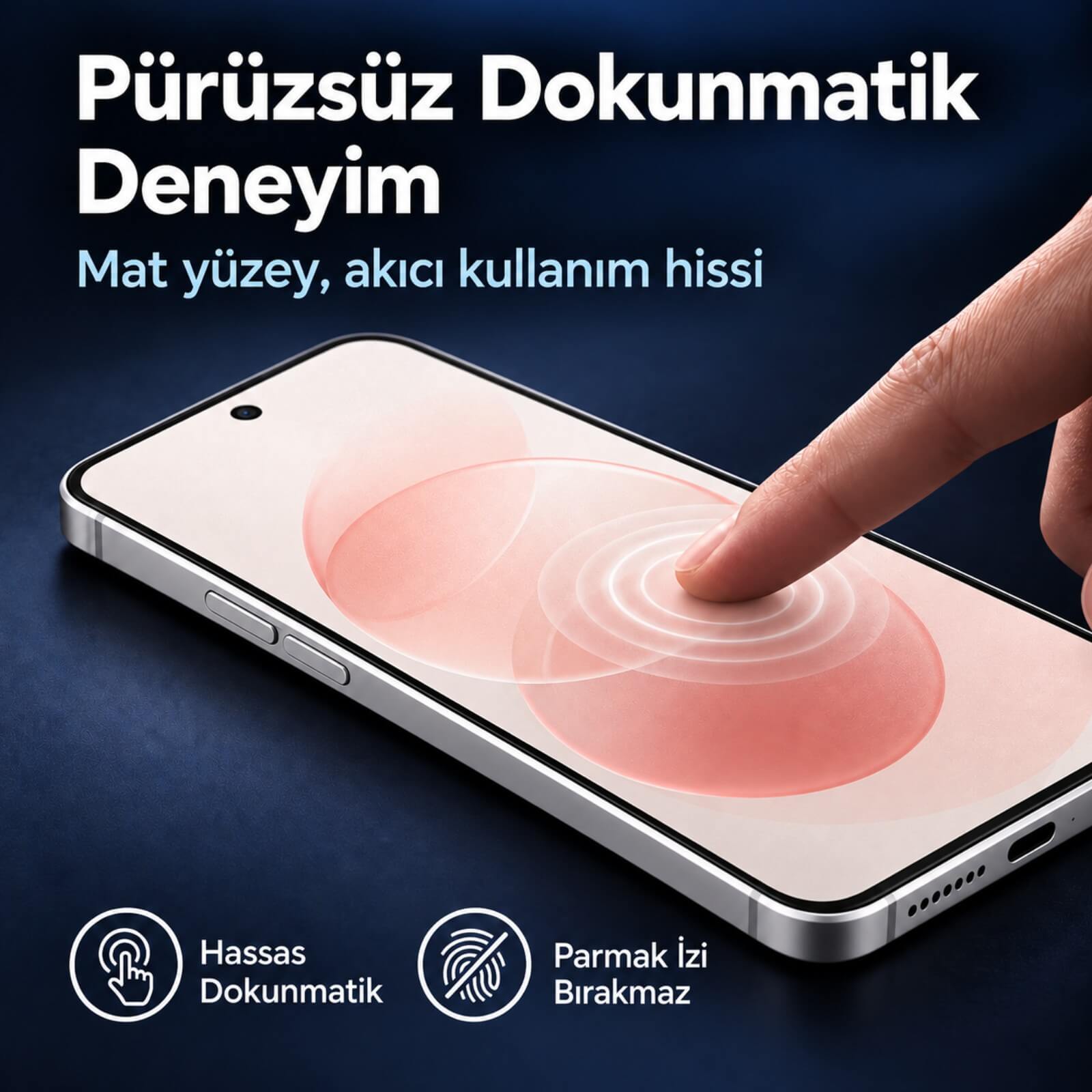 Redmi Note 17 Pro Max İle Uyumlu Mat Ekran Koruyucu 6.83 İnç, Anti-Glare Yansıma Önleyici, Çizilmeye Dayanıklı Kırılmaz Nano Cam