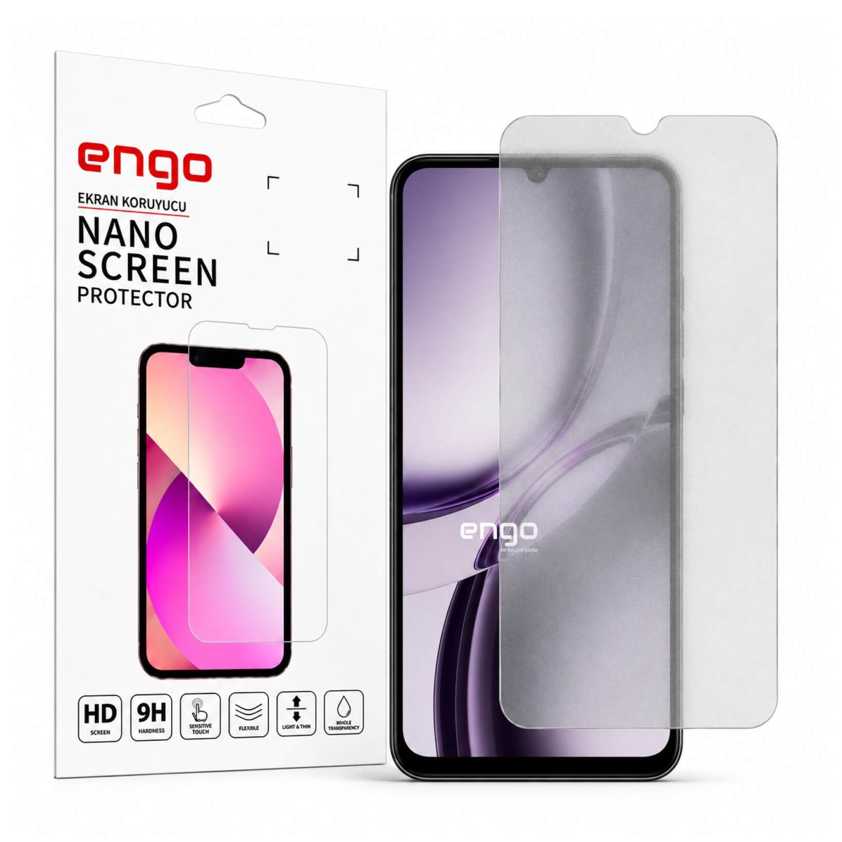 Tecno Spark Go 3 Mat Ekran Koruyucu 9H Nano Şeffaf 6.75 inç