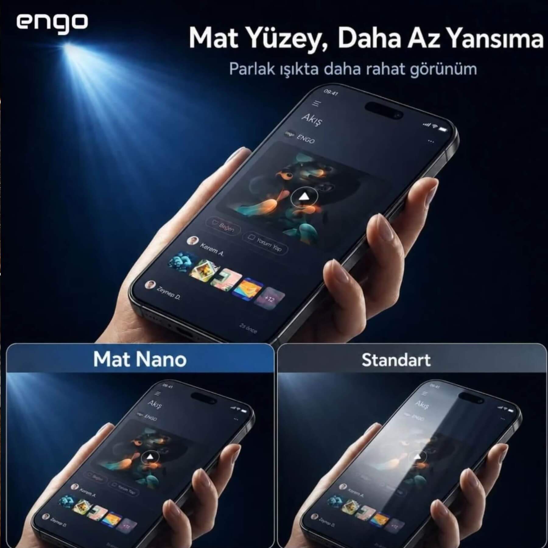 Vivo V80 Lite 5G İle Uyumlu Mat Ekran Koruyucu