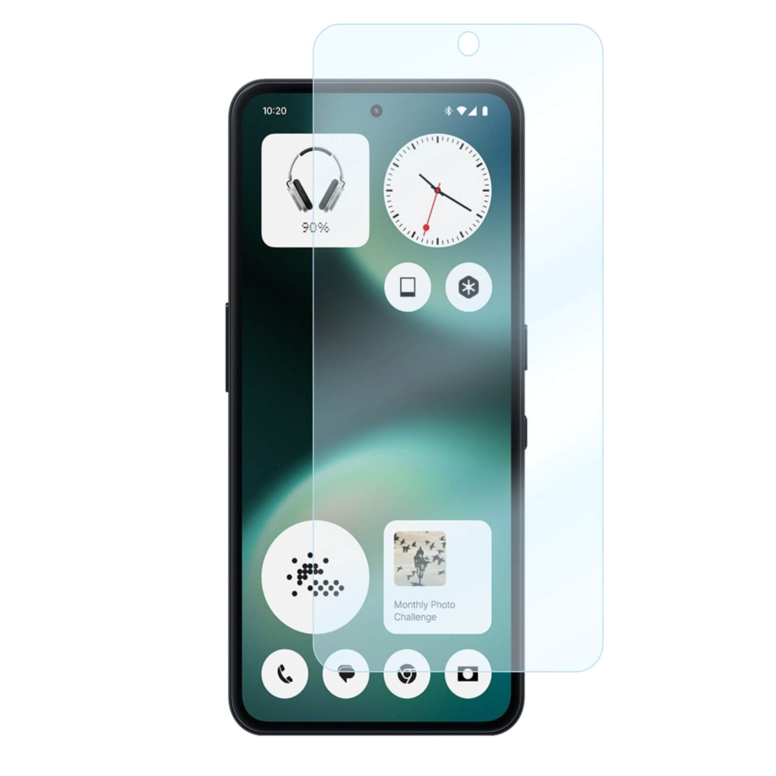 Nothing Phone (3a) Ekran Koruyucu 9H Nano Şeffaf Koruma