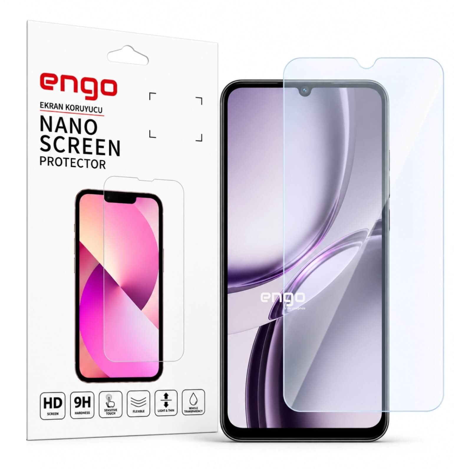 Tecno Spark Go 3 Ekran Koruyucu 9H Nano Parlak 6.75 inç