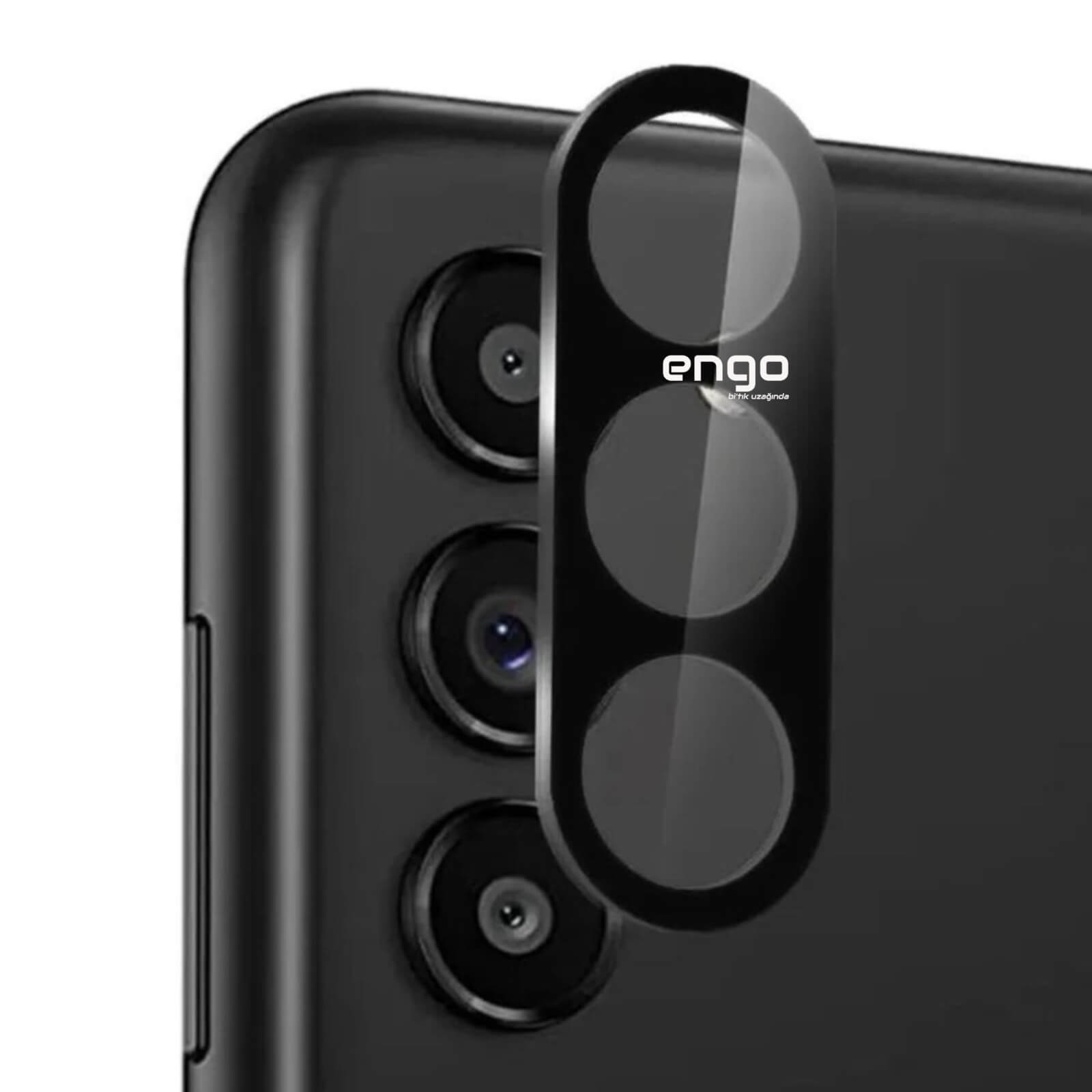 Samsung Galaxy S24 Fe Kamera Koruyucu 3D Temperli Cam