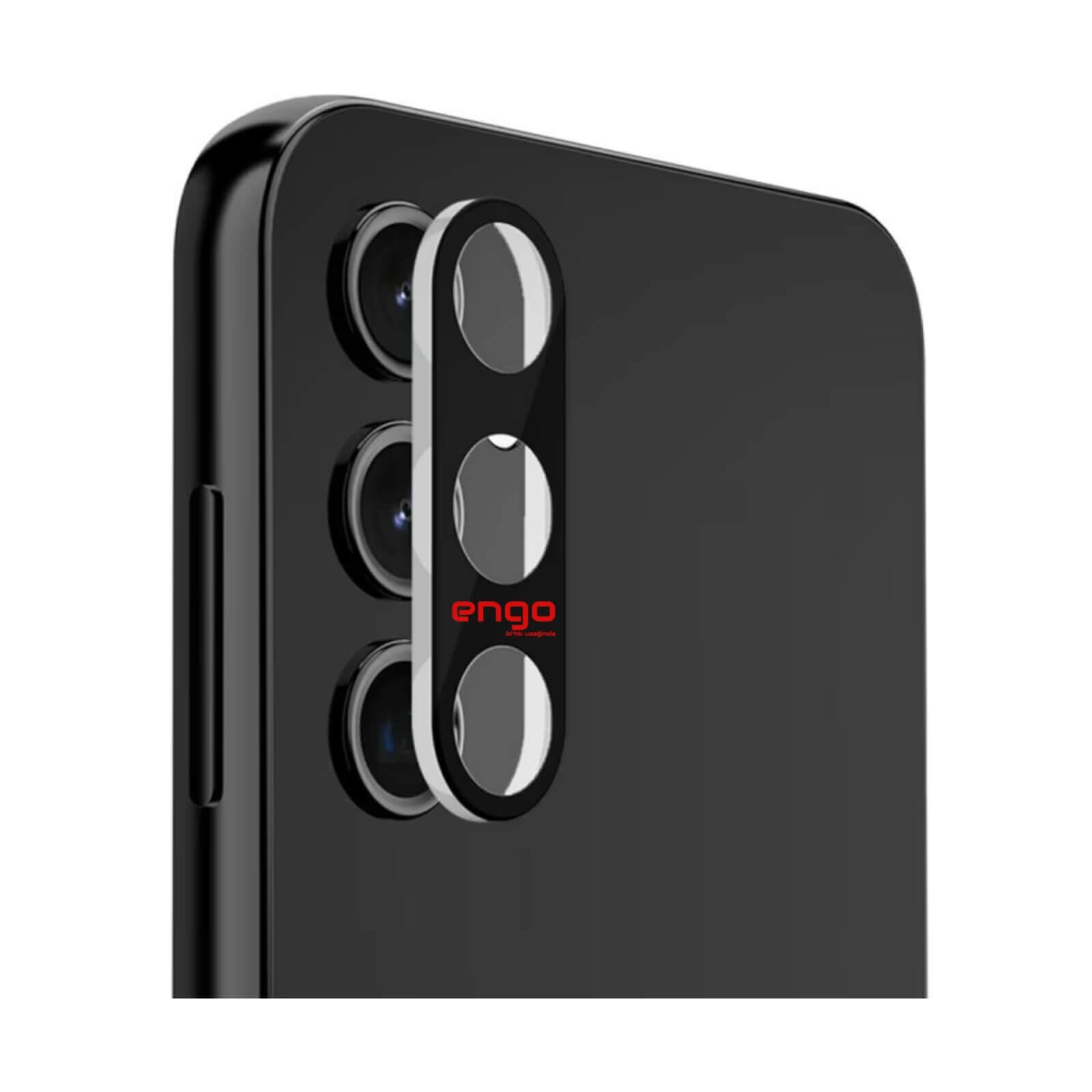 Samsung Galaxy S24 Plus Kamera Koruyucu 3D Temperli Cam engo