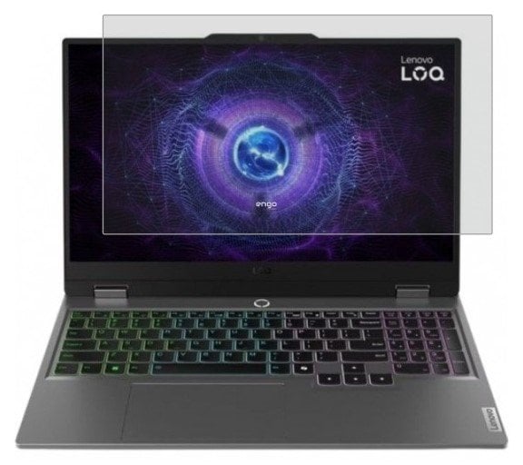 Lenovo LOQ 15IRX9 15.6 İnç Hayalet Ekran Koruyucu Şeffaf