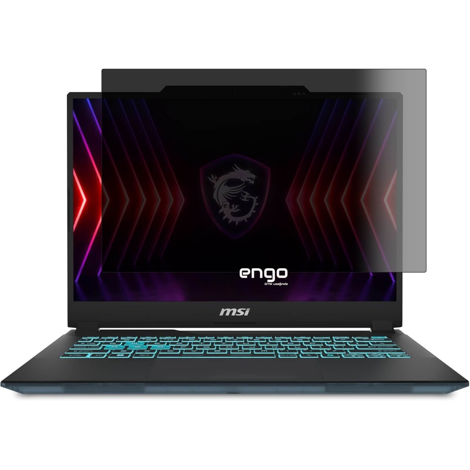 MSI Cyborg 15 15.6 inç Hayalet Ekran Koruyucu 9H Nano Şeffaf