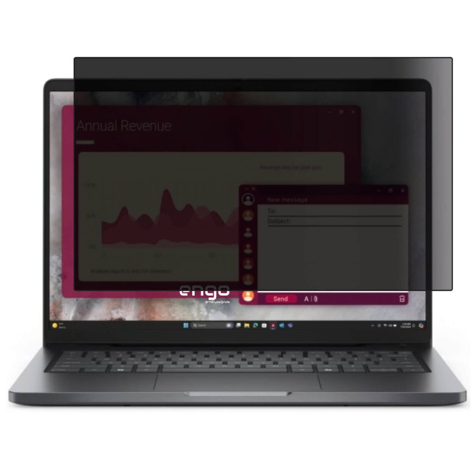 Notebook Gizliliğiniz İçin Anti-Spy Ekran Koruyucu