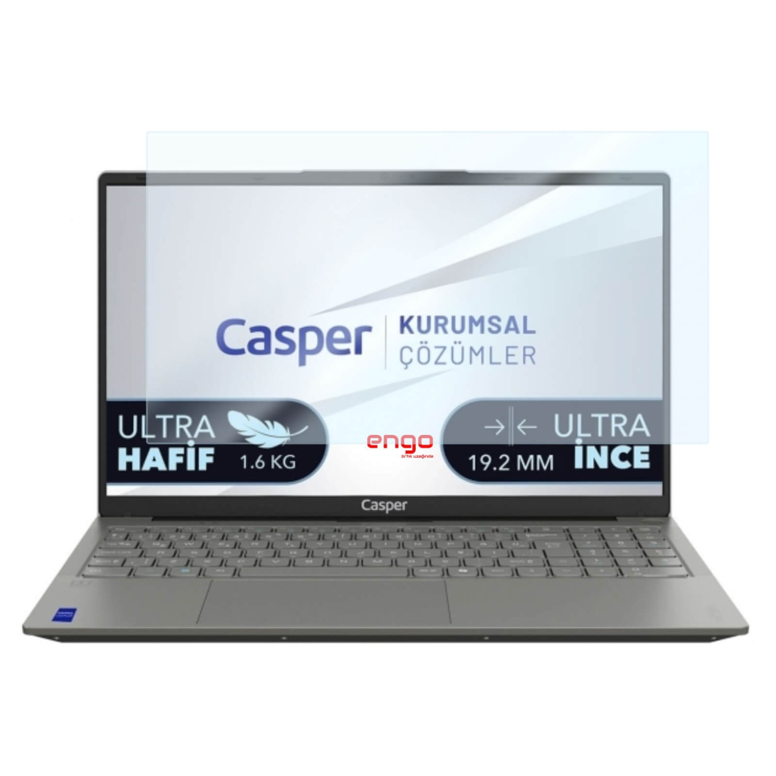 Casper Nirvana X750 15.6 inç Ekran Koruyucu Nano Parlak 16:9