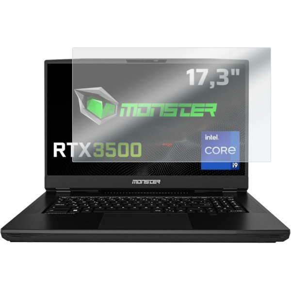 Monster Markut M7 17.3 inç Mat Ekran Koruyucu 16:9 Şeffaf