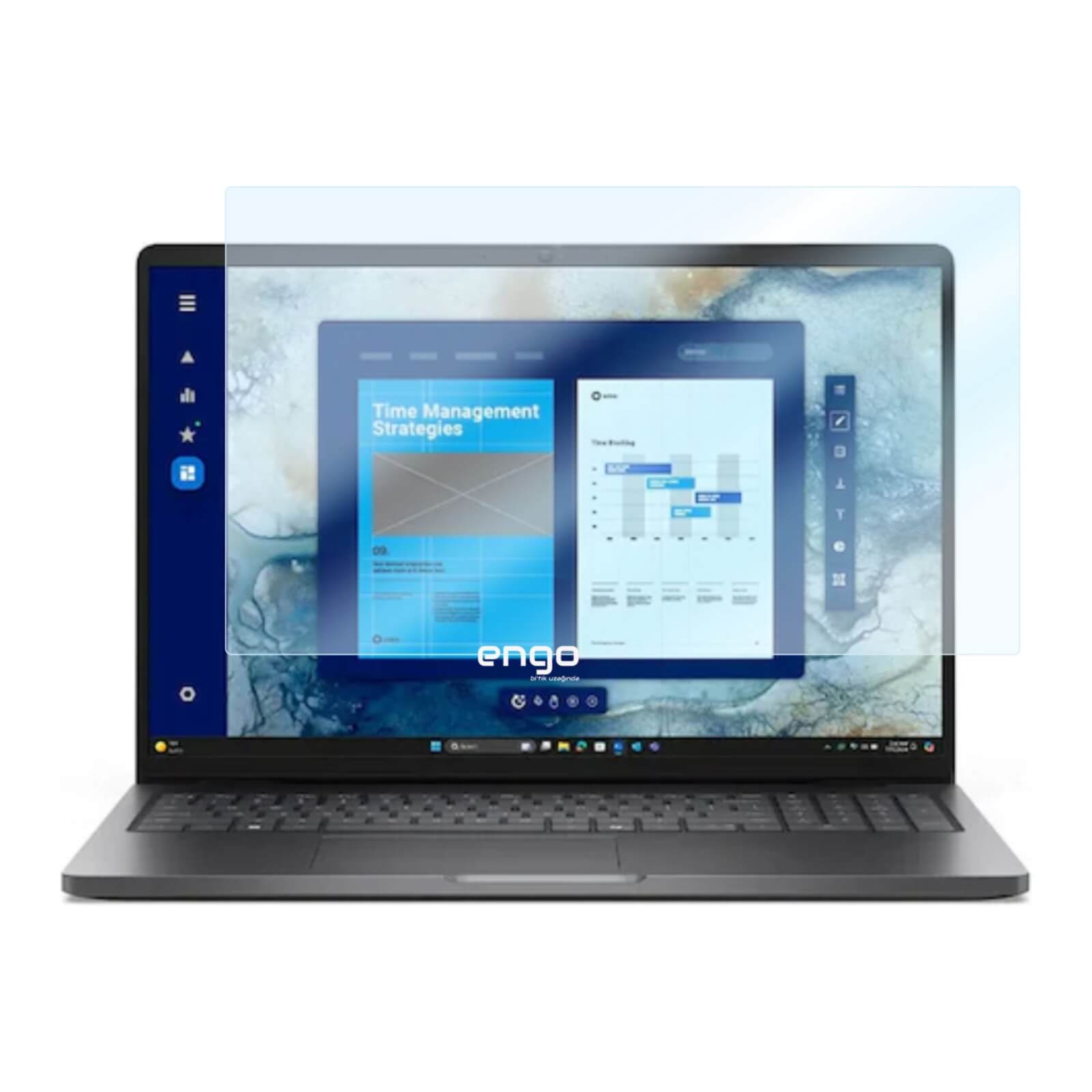 Dell Pro 16 PC16250 16 inç Ekran Koruyucu 9H Nano 16:10