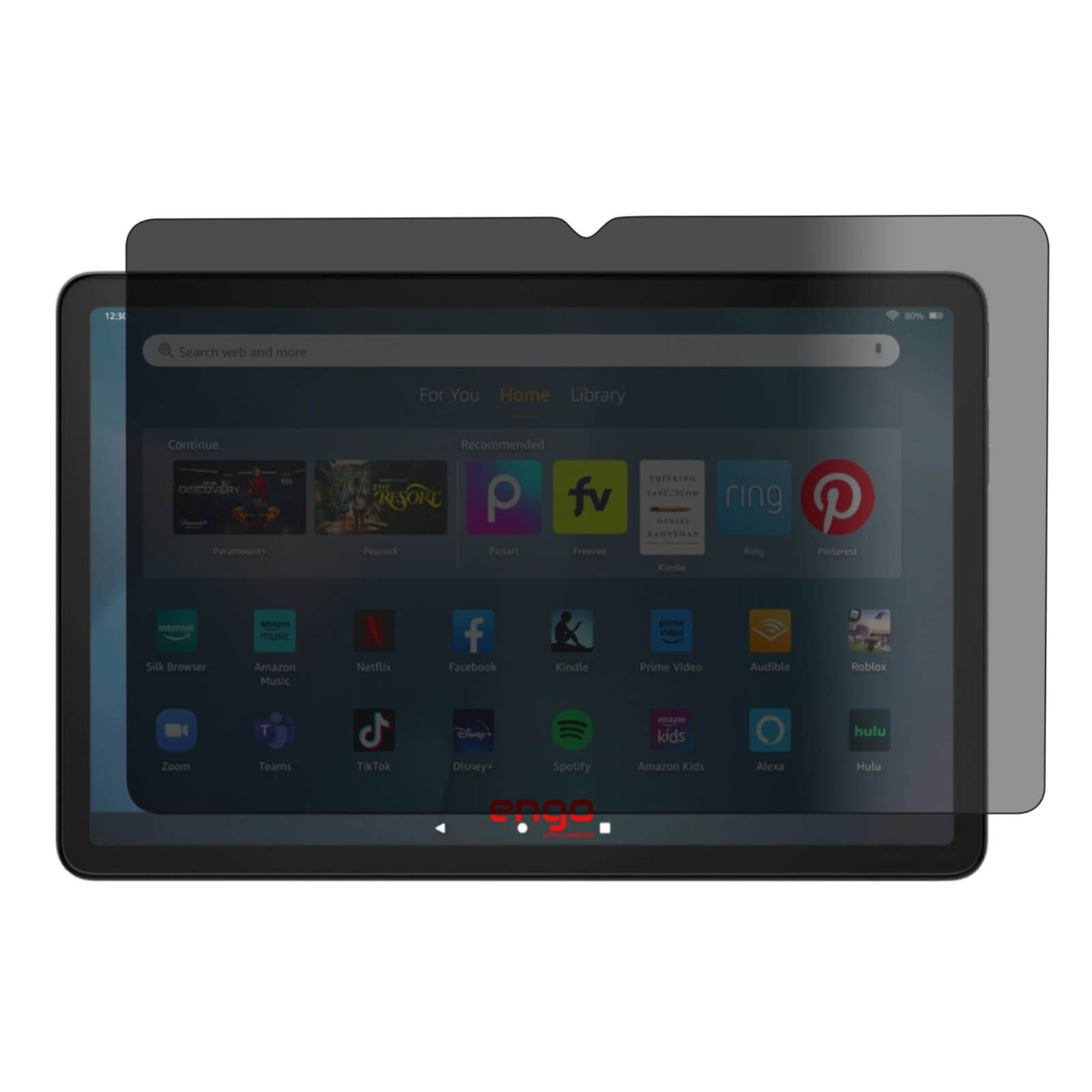 Amazon Fire Max 11 11 inç Hayalet Ekran Koruyucu Gizlilik