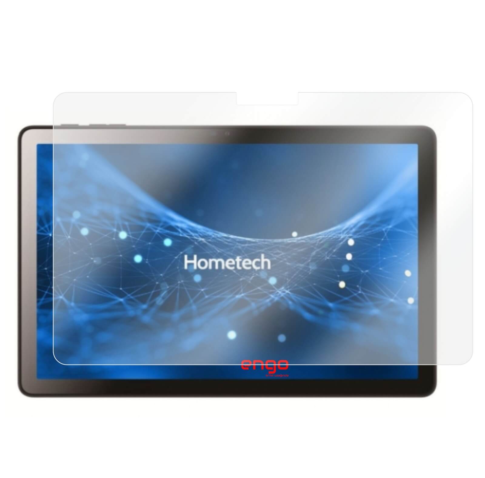Hometech Alfa 10 MX 10.1 inç Mat Ekran Koruyucu Şeffaf