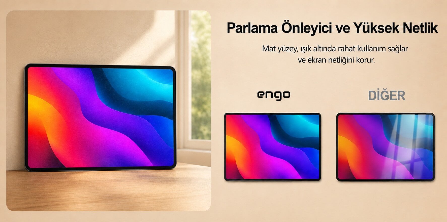 Casper PAD M10 Pro Mat Ekran Koruyucu 12.2 İnç Nano