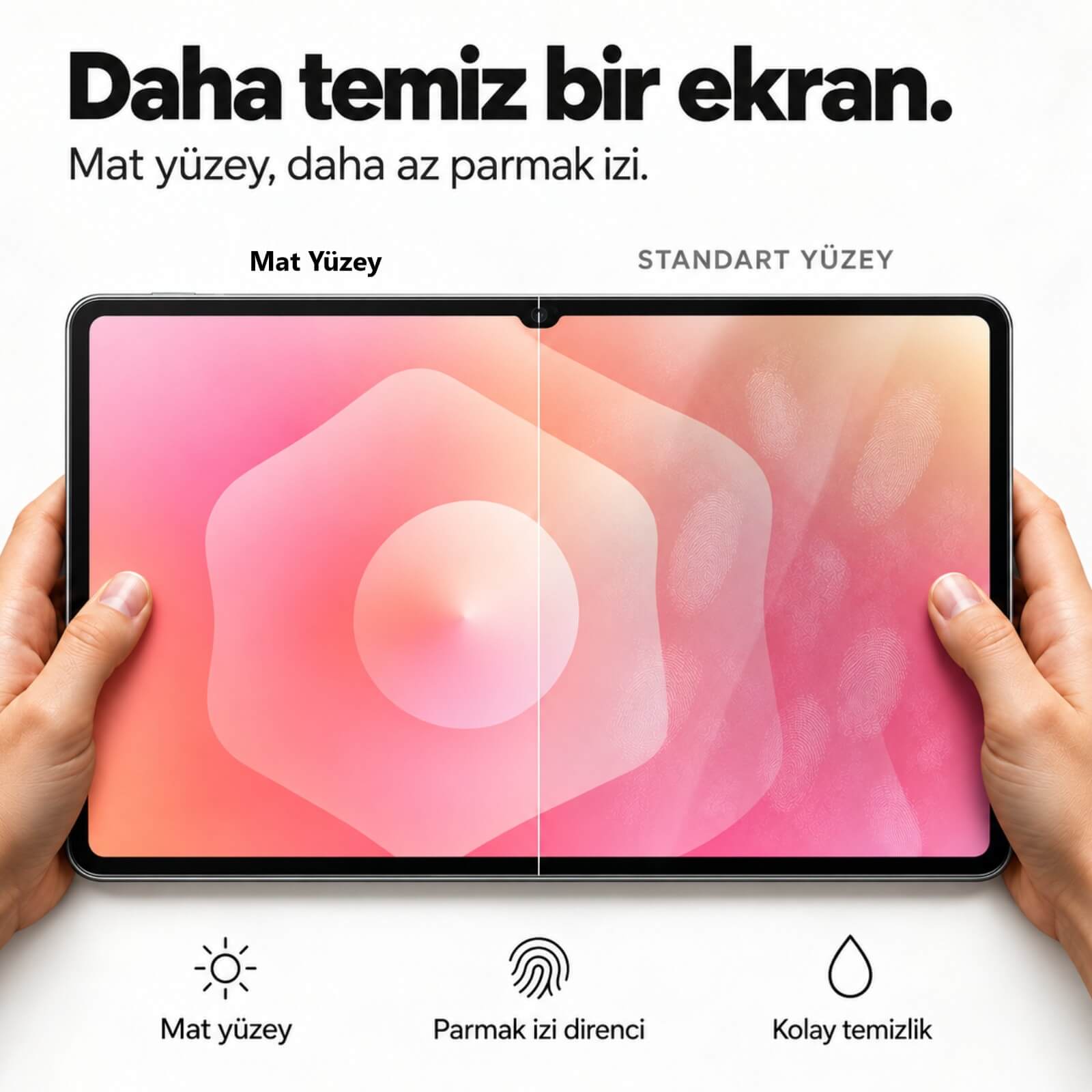 Samsung Galaxy Tab S12 Ultra İle Uyumlu Mat Ekran Koruyucu 14.6 İnç SM-X940 Parmak İzi Bırakmayan Yansıma Ve Parlama Önleyici Koruma, 9H Kırılmaz Esnek Nano Cam