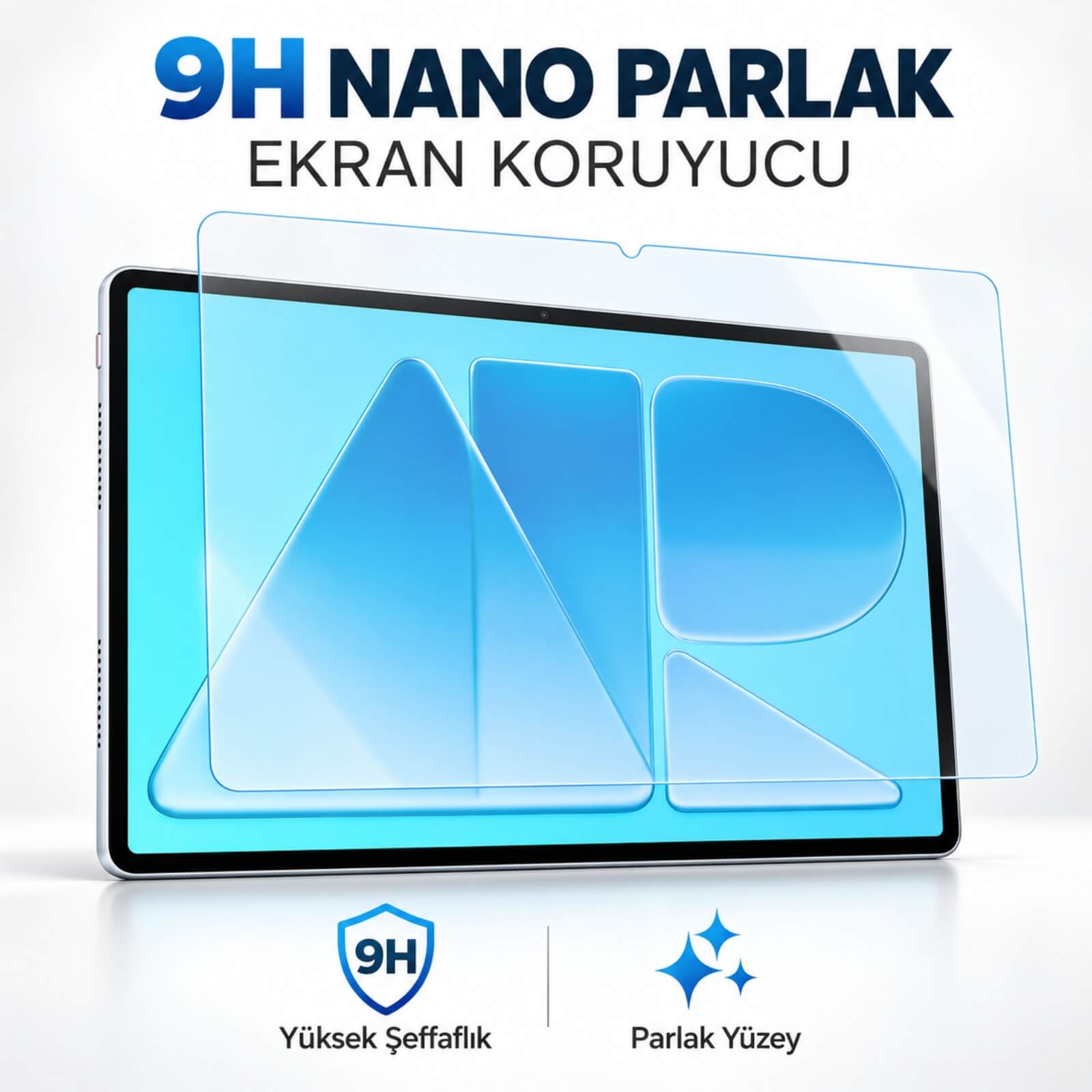 Huawei Matepad Air 12 inç İle Uyumlu Ekran Koruyucu 9H Kırılmaz Esnek Nano Cam, Çizilmeye Ve Darbeye Dayanıklı Koruma, HD Şeffaf