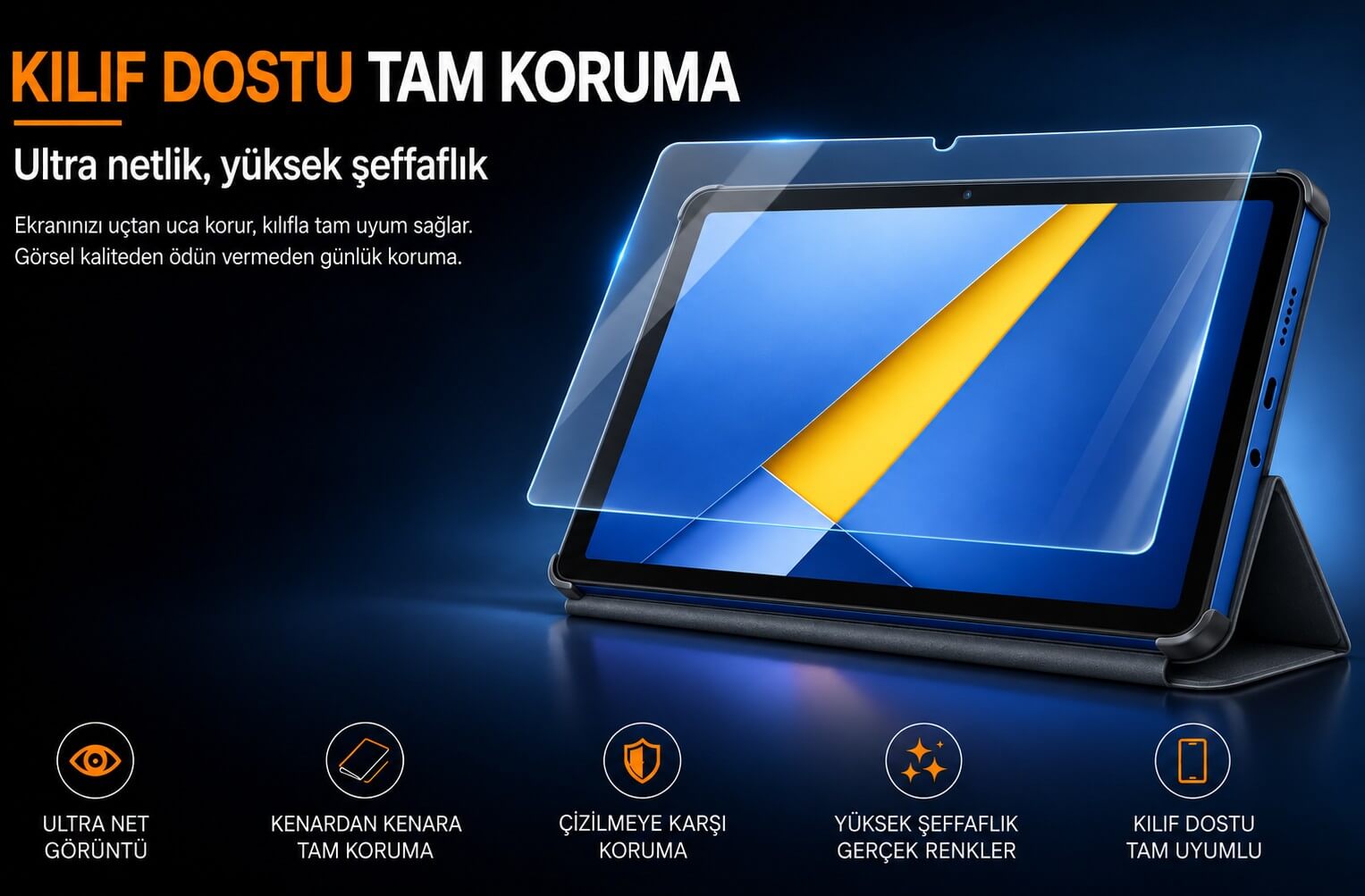 Poco Pad C1 Ekran Koruyucu 9.7 İnç